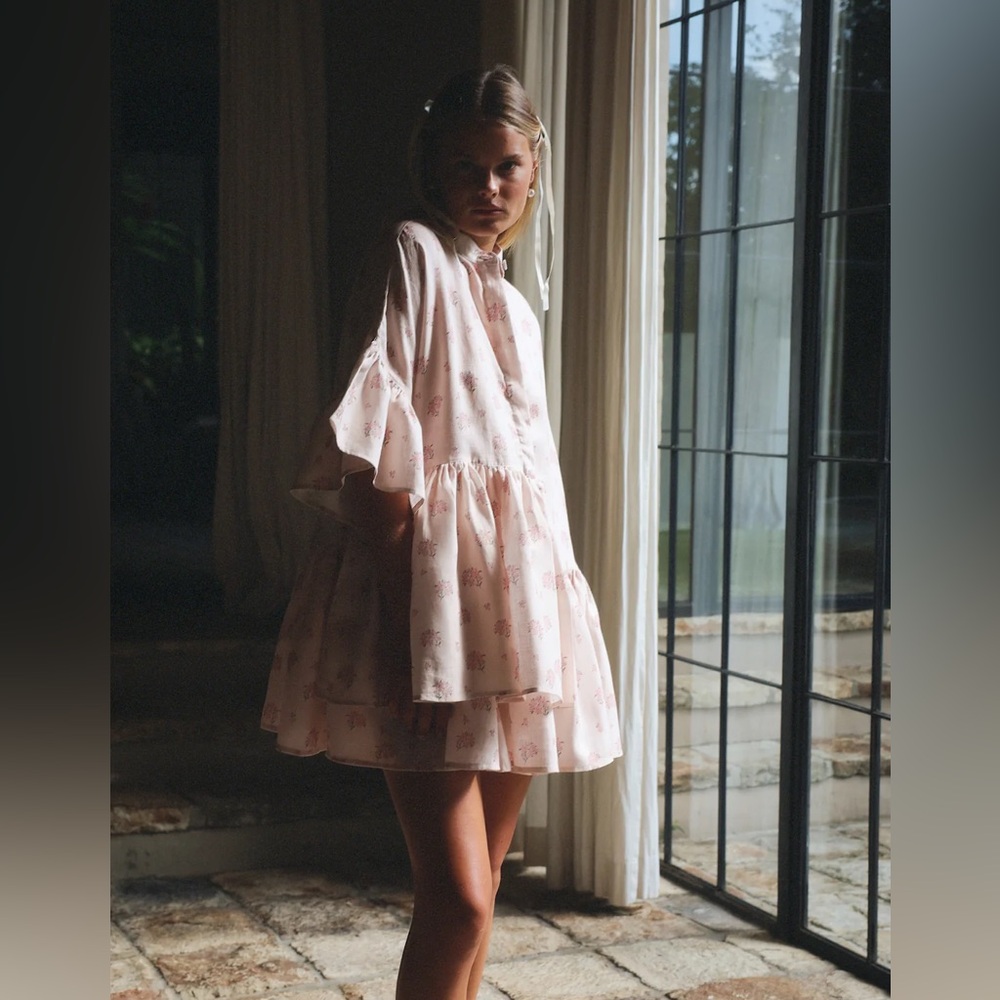 Morton Mac Tilda Smock Dress Petite - Picture 2 of 4